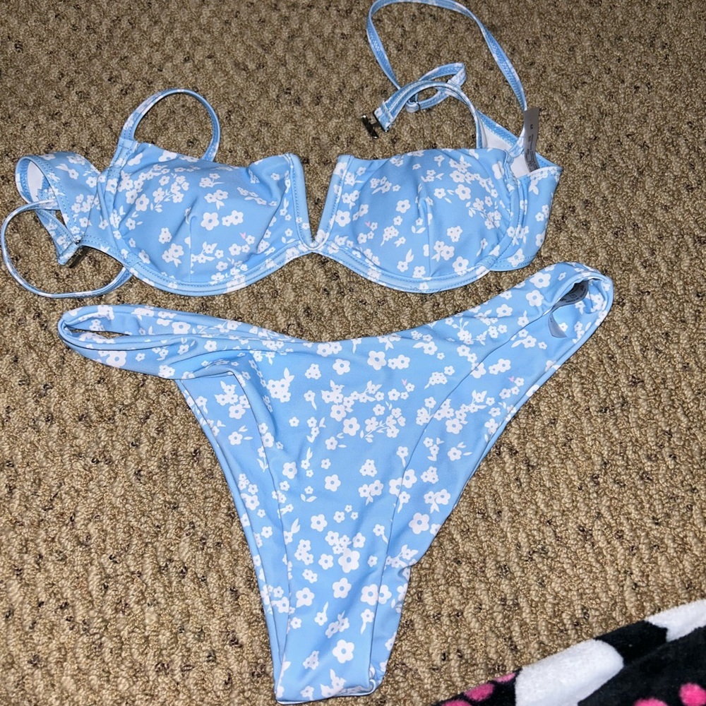 flattering and revealing swimsuit